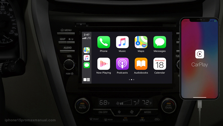 set up carplay on iphone 15 pro max