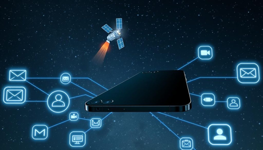 Satellite Connectivity Setup for iPhone