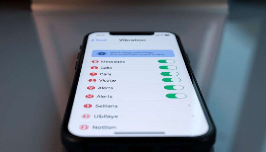 iPhone 15 Pro Max Vibration Settings