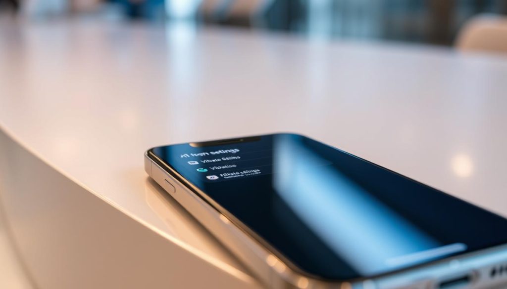 iPhone 15 Pro Max Vibration Settings