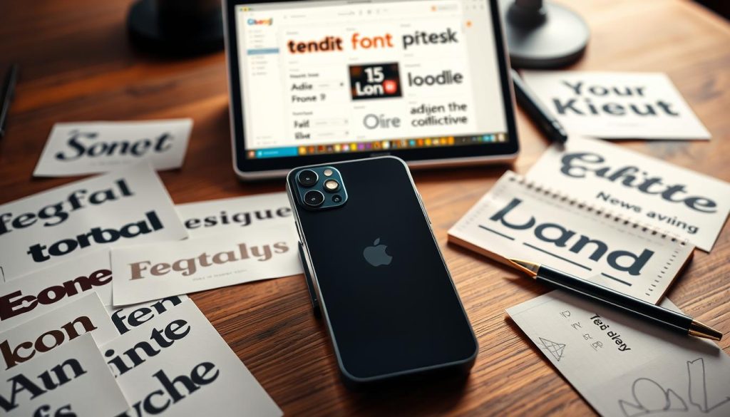 iPhone Font Installation Preparation