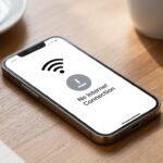iphone 18 connected to wifi but no internet