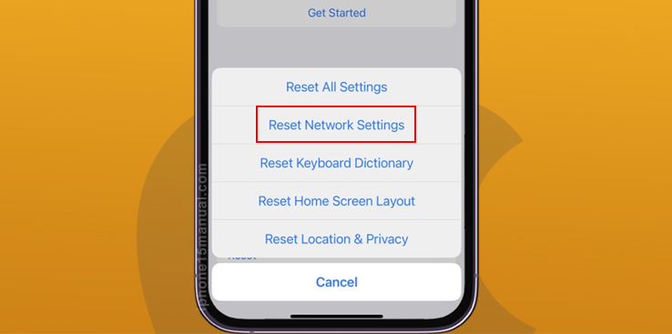 iphone 15 reset network settings